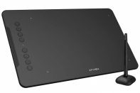купить Графический планшет, XP-Pen, Deco 01V2, Разрешение 5080 lpi, Чувствительность к нажатию 8192, Интерфейс USB, Рабочая область 10*х6,25*, Чёрный в Алматы фото 3