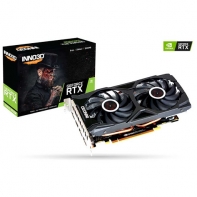 купить 8GB RTX 2060 SUPER GDDR6 256-bit 1470/1665 MHz, HDMI, 3DP, PCIe3.0x16, Inno3D RTX2060S SUPER Twin X2 OC (N206S2-08D6X-1710VA15L) 2Fan, 220 мм, 2 слота в Алматы фото 1