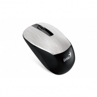 купить Беспроводная оптическая мышь Genius NX-7015, Metallic style with hairsilk, 2.4Ghz, BlueEye, Silver в Алматы фото 3