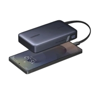 купить Пауэрбанк UGREEN PB550 85166B UGREEN 20000mAh 67W 1C1A Power Bank with 1*67W Built-in Cable(With 3C) в Алматы фото 3