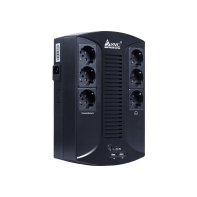 Купить UPS SVC U650-L, 650VA, 390W, 12V/7Ah, 6 розет. Schuko CEE 7, AVR 145-295 V в Алматы