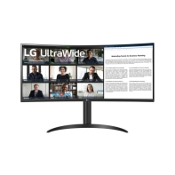Купить Монитор жидкокристаллический LG 34WR55QK-B.ARUZ 34" 21:9 3440x1440(UWQHD) VA, Curved, nonGLARE, nonTOUCH, 100 Hz, 300 cd Алматы