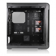 купить Компьютерный корпус, Thermaltake, View 32 TG RGB, CA-1J2-00M1WN-00, ATX/Micro ATX, USB2*3.0, HD-Audio Mic, Контроллер , Кулер 12см, Кулер 12см LED, Без Б/П, Чёрный в Алматы фото 2