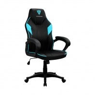 купить Игровое компьютерное кресло, ThunderX3, EC1 BC, Искусственная кожа PU AIR, (Ш)64*(Г)70*(В)111 (121) см,Чёрно-Голубой в Алматы фото 1