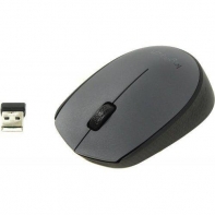 купить Мышь беспроводная Logitech M170 910-004642 Grey (серая, оптическая, 1000dpi, 2.4 GHz/USB-ресивер) в Алматы фото 2