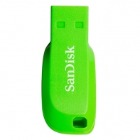 купить Флешка SanDisk Cruzer Blade USB 2.0 SDCZ50C-064G-B35GE 64 Гб Green в Алматы фото 1