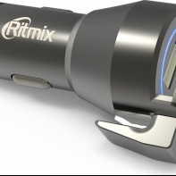 купить Зарядное устройство автомобильное RITMIX RM-2429DC 2,4 А в Алматы фото 1