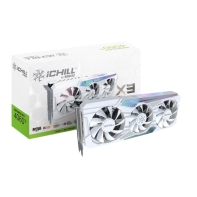 купить Видеокарта INNO3D GeForce RTX 4060 Ti 8GB GDDR6 ICHILL X3 WHITE&nbsp;C406T3-08D6X-17113280 в Алматы фото 2