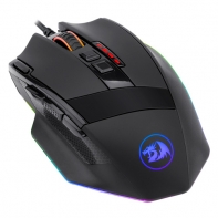 купить Мышь проводная игровая оптическая Redragon Sniper RGB (черный) USB, 10 кнопок, 12400 dpi, в Алматы фото 2