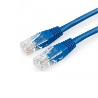 купить Патч-корд Cablexpert PP10-1M/B, 1m, UTP 5e-Cat, синий в Алматы фото 1