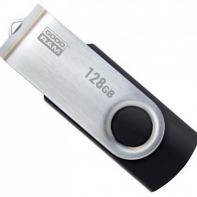 купить USB-ФЛЕШ-НАКОПИТЕЛЬ 128Gb GOODRAM UTS2 USB 2.0 UTS2-1280K0R 11 BLACK в Алматы фото 1