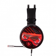 купить Наушники микрофон игровые Bloody MOCI M630-Black <20Hz-20kHz, 16 Ohms, 102dB, 1.2m> в Алматы фото 3