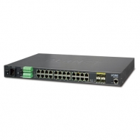 купить Коммутатор, Planet, IGSW-24040T, Промышленный, 24 порта 10/100/1000М RJ45 4 порта SFP, Управляемый, Корпус металл, 1U в Алматы фото 1