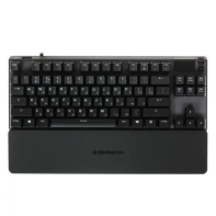 купить Клавиатура игровая Steelseries  Apex 7 TKL (Red Switch) US 64646 черный в Алматы фото 2