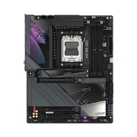 купить Материнская плата Gigabyte X870E AORUS MASTER, AM5 X870, 4 x DDR5, PCIe5.0, 4 x M.2, WiFi7, 5Gb LAN, ATX в Алматы фото 1