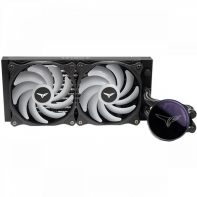 купить СЖО Team Group T-Force SIREN GD240E Black ARGB,600-2000 RPM±10% Radiator:276x120x27 FAN:2x120x120x25 TB120502 ARGB в Алматы фото 2