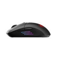 купить Мышь MSI VERSA 300 ELITE WIRELESS / RGB / 2.4 GHz W / Bluetooth 5.3 / USB 2.0 / 6 кн. / 65 гр. / DPI 400-6400 / PixArt PAW3395DM Optical Sensor / Черный в Алматы фото 2