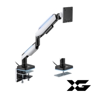Купить Настольный кронштейн с газлифтом XG MGG-1749 white для 1 монитора (17*-49*) Белый Алматы