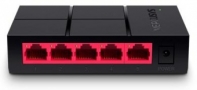 купить Коммутатор GbE  5-портовый Mercusys MS105G(EU) <5 портов 10/100/1000 Мбит/с (RJ45) с автосогласованием и поддержкой Auto MDI/MDIX, пластиковый корпус> в Алматы фото 2