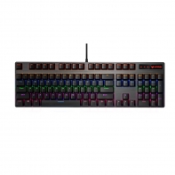 купить Клавиатура, Rapoo, V500PRO, Игровая, USB, Кол-во стандартных клавиш 104, Длина кабеля 1,8 метра, Анг/Рус/Каз, Чёрный в Алматы фото 2