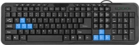 купить Клавиатура проводная Defender OfficeMate HM-430 RU черный в Алматы фото 1