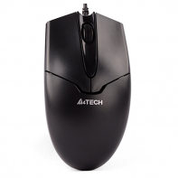 купить Мышь A4tech N-302 BLACK Оптическая USB 1000 dpi <Cable 150cm> в Алматы фото 1