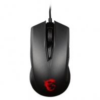 купить Мышь MSI Clutch GM40 Black GAMING Mouse USB2.0/кабель 2м/Вес 129г./Черный в Алматы фото 1