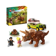 Купить Конструктор LEGO Jurassic Park Исследование трицератопсов Алматы