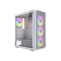 Купить Корпус Wintek Tornado Pro PS195-W-M TG, ATX, USB 2*3.0/1*2.0, HD Mic, 0,5mm, 4*12cm ARGB, White Алматы