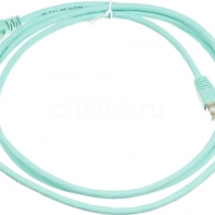 купить 3M FQ100007381 Коммутационный кабель кат. 6А, экранированный, S/FTP, RJ45-RJ45, бирюзовый, LSZH, 2 м /  в Алматы фото 1