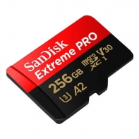купить SanDisk Extreme Pro microSDXC 256GB + SD Adapter + Rescue Pro Deluxe 170MB/s A2 C10 V30 UHS-I U3; EAN: 619659167837 в Алматы фото 1