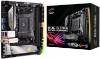 купить Материнская плата ASUS ROG STRIX B350-I GAMING AMD B350 AM4, 2 xDDR4 2666/2400/2133 MHz, 4 x SATA 6Gb/s port(s) 1xM.2 Socket3 1xPCIe3.0x16, 1xPCIe 3.0/2.0 x16, Wi-Fi 802.11 a/b/g/n/ac Supports dual band frequency 2.4/5 GHz Supports MU-MIMO, 2xUSB3.1  в Алматы фото 1