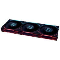 купить Вентилятор&nbsp;Lian Li Uni Fan TL120 LCD 3-pack Black&nbsp;(G99.12TLLCD3B.00) в Алматы фото 2