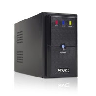 Купить UPS SVC V600-L, 600VA, 360W, 1x12V/7.5Ah,  AVR 165-275 V, 2+1 розет. в Алматы