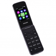 купить Мобильный телефон Philips E255 черный в Алматы фото 1