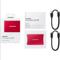 купить Внешний SSD  500Gb Samsung T7 Touch USB 3.2 Gen.2 (10 Гбит/c)  AES 256 Сенсорная защита MU-PC500R/WW в Алматы фото 3