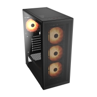 купить Case ATX midi tower Cougar MX220 RGB , (без БП), black в Алматы фото 2