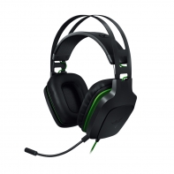 купить Наушники,  Razer ,  Electra V2, RZ04-02210100-R3M1, Игровые наушники, Микрофон гибкий, съёмный, Пульт управления, Динамики 40 мм, 50 мВт, 3.5 Mini Jack   2*3.5 Mini Jack для аудио и микрофона, Чёрный в Алматы фото 1