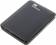 купить Внешний HDD Western Digital 1Tb Elements Portable 2.5* WDBUZG0010BBK-WESN USB3.0 Black. Большая емкость в изящном корпусе. Максимальная скорость передачи данных. Программа резервного копирования. Высокое качество.                                      в Алматы фото 1