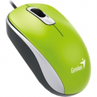 купить Мышь оптическая  Genius DX-110, USB, Green, G5 31010116105 в Алматы фото 3