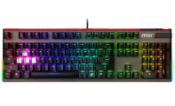 купить Клавиатура MSI Vigor GK80 CR RU USB 2.0/104клавиши/переключатели CHERRY MX RGB Red/кабель 2м в Алматы фото 2