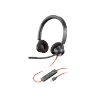 Купить Наушники Poly Blackwire 3320 Stereo USB-C Headset +USB-C/A Adapter (8X219AA) Алматы