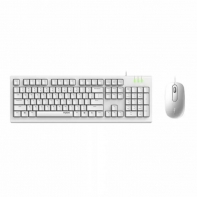купить Комплект Клавиатура + Мышь Rapoo X120PRO White в Алматы фото 2