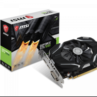 купить Видеокарта MSI GeForce GTX 1050 2G OC, Compact, 2Gb/128bit, GDDR5, DVI-D, HDMI 2.0, DP 1.4, BOX в Алматы фото 1