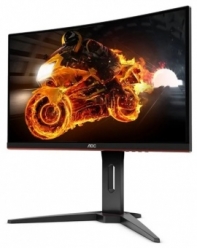 купить Монитор AOC C27G1 Curved VA,27*,16:9 FHD (1920x1080 при 144 Hz),250cd/m2,3000:1,50M:1,178/178,1ms,VGA,2HDMI,DP,Black-Red в Алматы фото 3