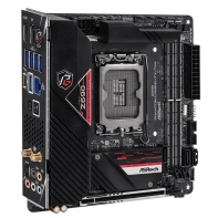 купить Материнская плата ASRock Z690 PHANTOM GAMING-ITX/TB4 LGA1700 4xDDR5 3xSATA RAID 2xM.2 HDMI DP mITX в Алматы фото 4