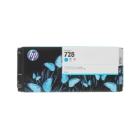 Купить Картридж струйный HP 728, DesignJet, 300 мл, Голубой, F9K17A в Алматы