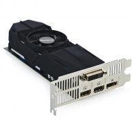 купить Видеокарта 4Gb PCI-E GDDR5 GIGABYTE GV-N105TOC-4GL  DVI+DualHDMI+DP GeForce GTX1050Ti в Алматы фото 2