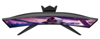 купить Изогнутый профессиональный игровой монитор 23,6* AOC C24G2AE/BK VA 165Hz 4ms 250cd/m 178/178 Curved 1500R 3000:1 80млн:1 2xHDMI 1xD-SUB 2x2W Black/Red в Алматы фото 3