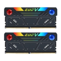 купить Оперативная память 32GB Kit (2x16GB) GEIL EVO V RGB 6800Mhz DDR5 PC5-54400 GESG532GB6800C36ADC Black в Алматы фото 1